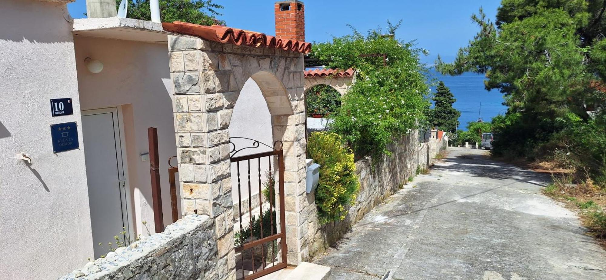 Kuca Za Odmor Skalina - Sea View Villa Splitska Eksteriør bilde